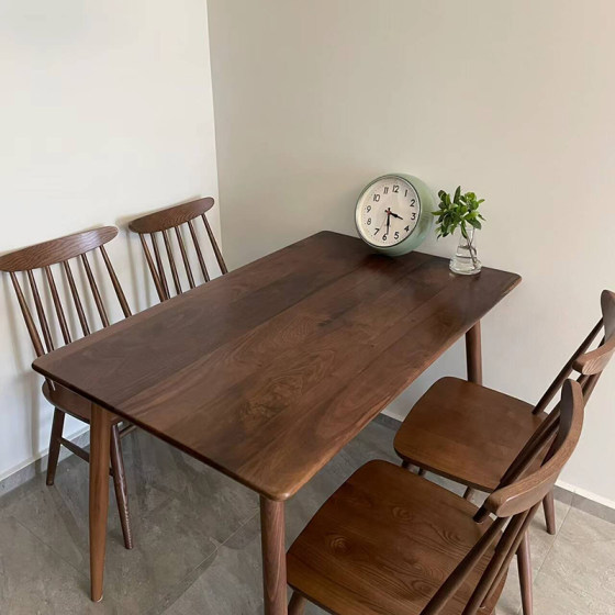 Professional customized walnut board tea table dining table desk