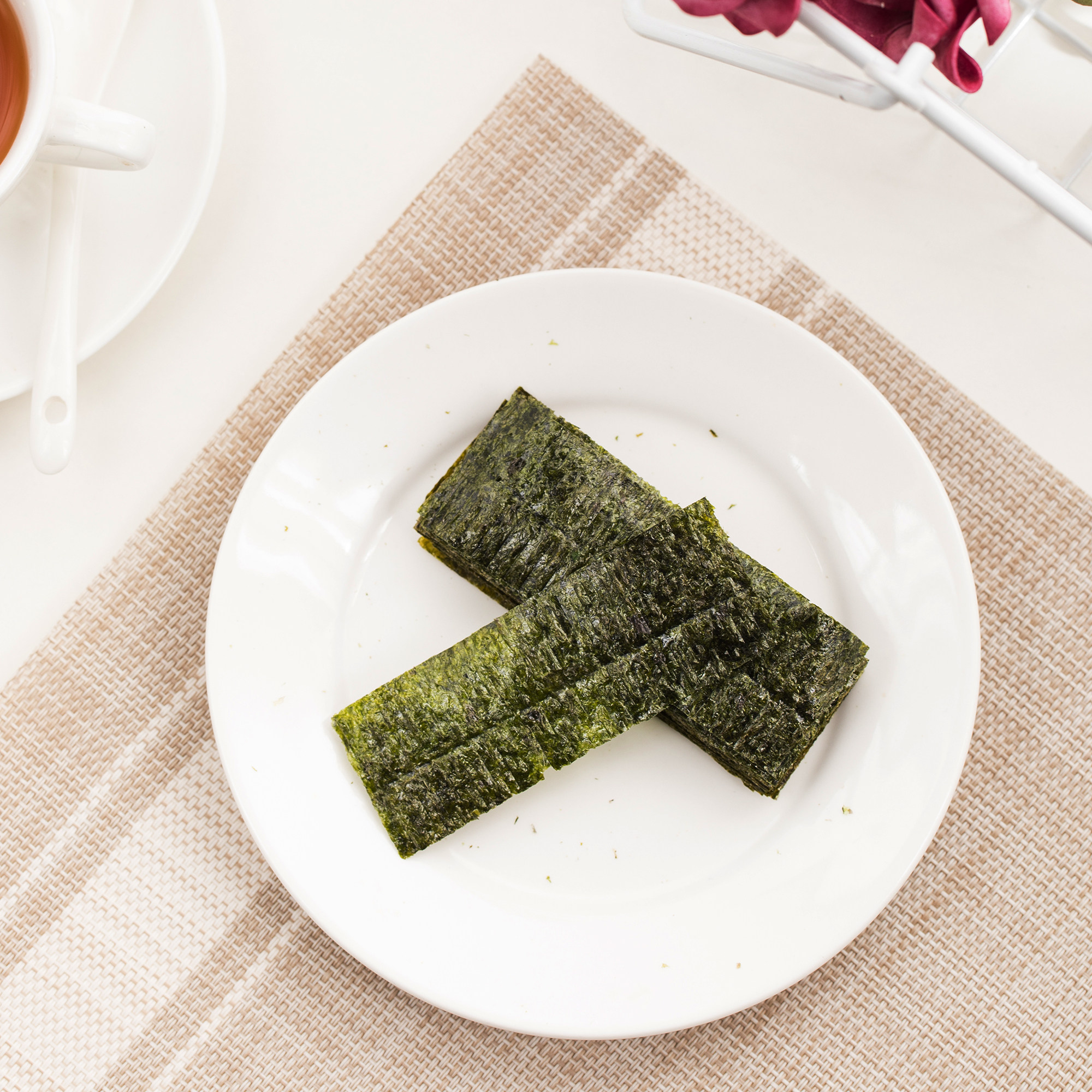 喜之郎75g*2桶原味美好时光海苔 喜之郎食品海苔系列