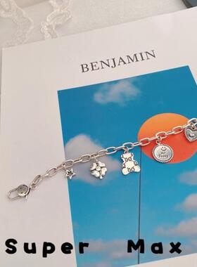 韩国东大门925纯银小众设计手链