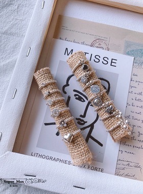 韩国进口东大门925diy戒指女DIY