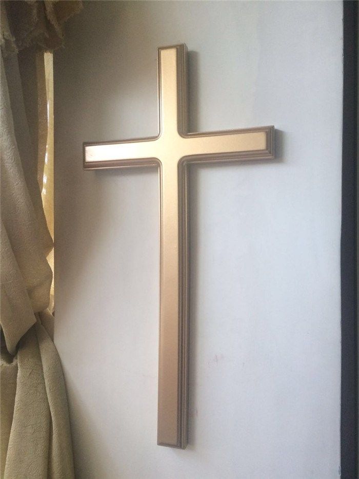 包邮十字架礼品 金色十字架实木55厘米 橡木不开裂挂墙壁挂,淘宝优惠券,粉丝福利购,淘宝优惠卷