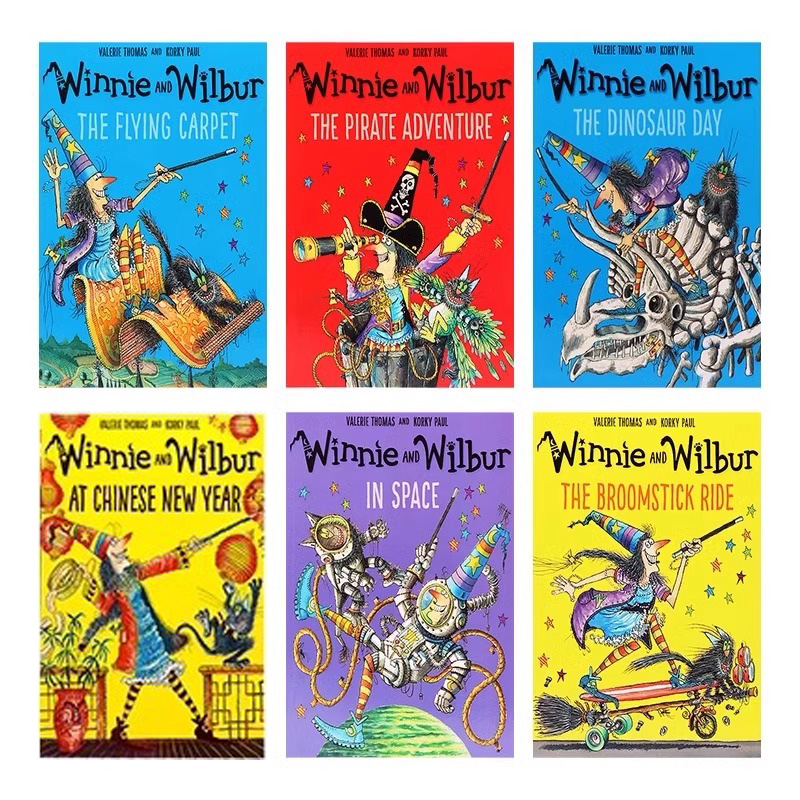 牛津精品认知绘本女巫温妮与黑猫威尔伯18册组套英文原版 Winnie and Wilbur 儿童英文故事绘本睡前故事儿童性格养成平装版 - 图1