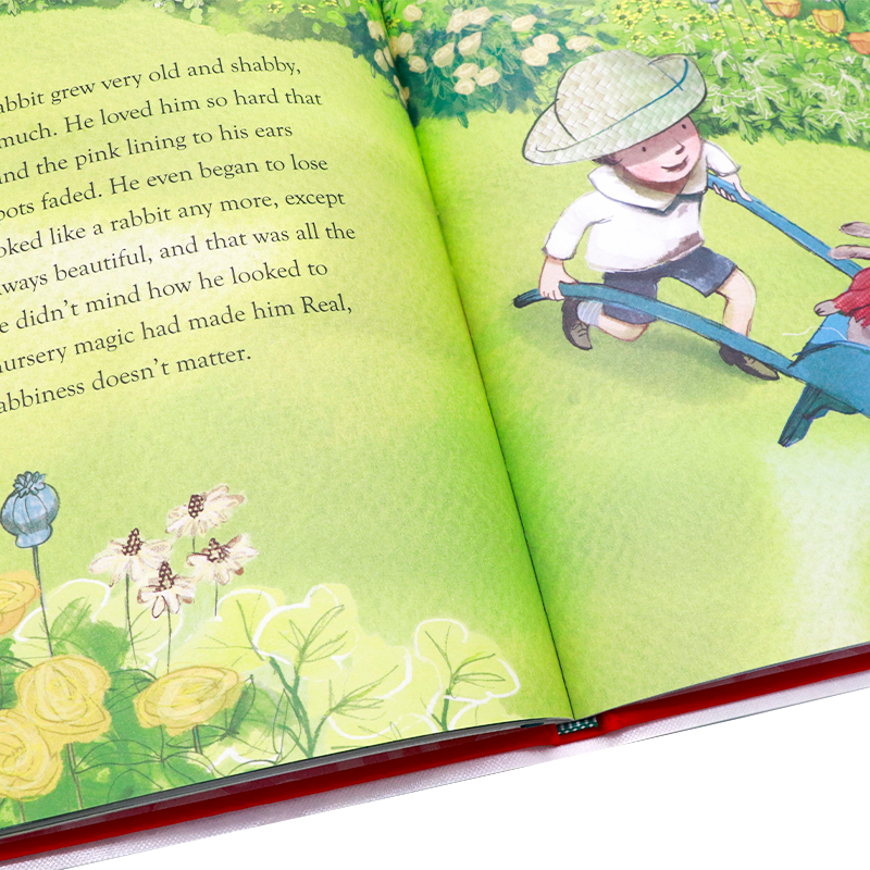 天鹅绒兔子 插图礼品版 英文原版 The Velveteen Rabbit Illustrated Gift Edition 儿童绘本 Nosy Crow经典系列 绒布小兔子 - 图2