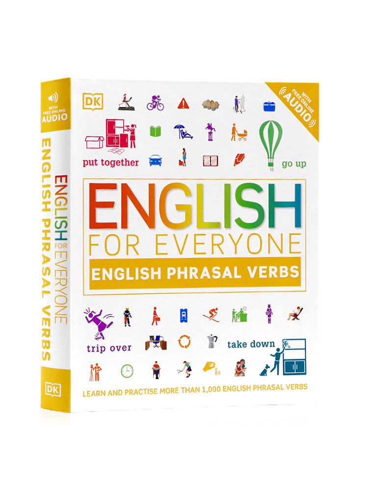 动词短语 DK人人学英语 English for Everyone English Phrasal Verbs 学生自学指南 英语学习工具书图解参考书 带答案音频软精装 - 图3