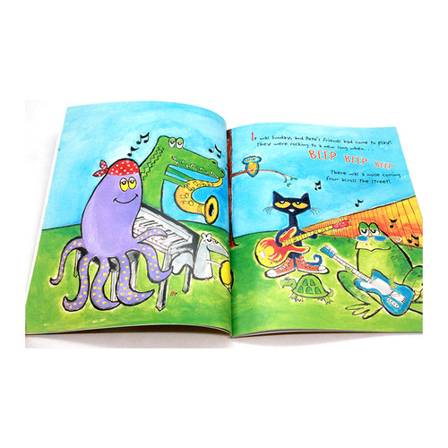 皮特猫和新伙伴 英文原版绘本 Pete the Cat and the New Guy 儿童英语启蒙 亲子育儿图画故事书 平装大开 Eric Litwin艾瑞克利温 - 图1