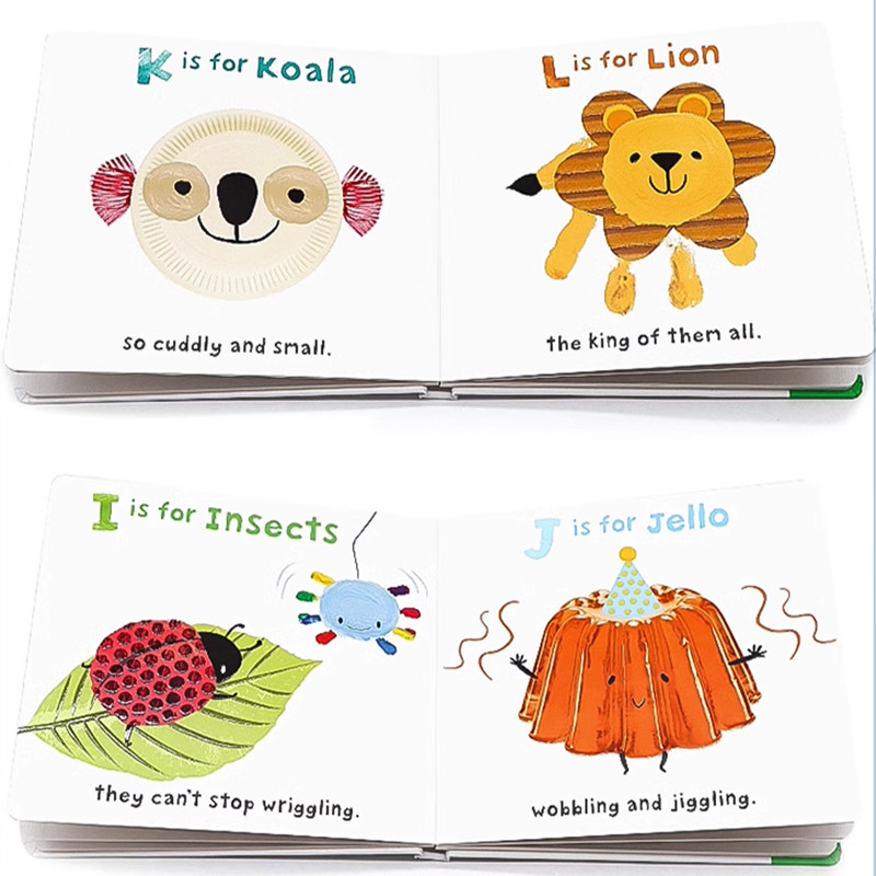 See Touch Feel ABC 触摸书字母 英文原版绘本 英文版进口原版单词学习书籍 幼儿英语启蒙纸板书字母图书认知能力启蒙Roger Priddy