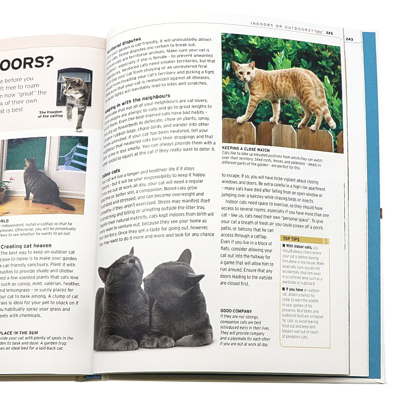 DK百科猫咪完整品种介绍英文原版 The Complete Cat Breed Book 猫猫基本健康实用指南猫特点收录超140个猫猫品种收录介绍精装