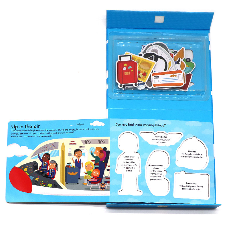 现货 拼图游戏书 飞行员 英文原版绘本Let's Pretend Pilot 角色扮演系列纸板操作书  宝宝益智专注力开发儿童图书 Priddy Books,淘宝优惠券,粉丝福利购,淘宝优惠卷
