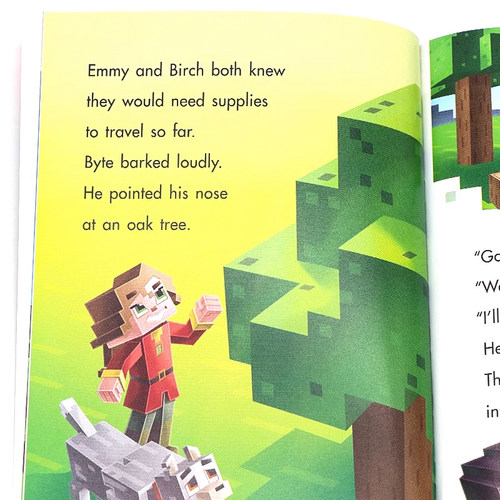 Minecraft Young Readers Level 2 我的世界分级读物2级6册 进口英文原版逃离幽冥生存模式儿童冒险游戏故事书 青少年课外英语阅读 - 图2