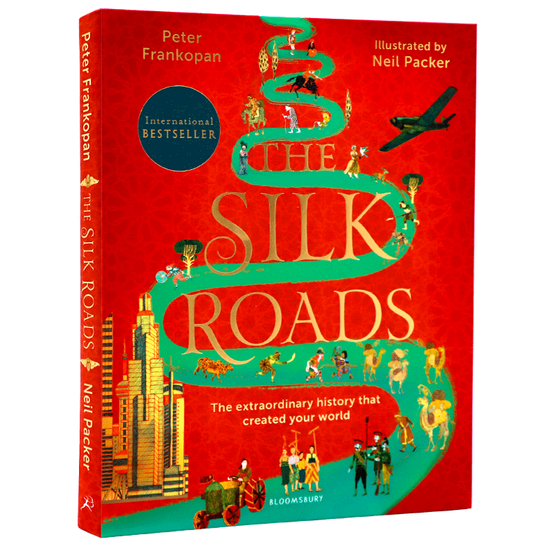 丝绸之路 新版插图版 英文原版 The Silk Roads 一带一路 世界通史 樊登读书会荐 Peter Frankopan彼得·弗兰科潘Neil Packer插画 - 图3