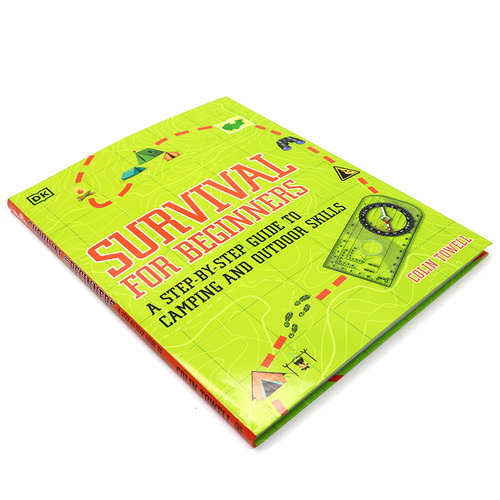 DK出品 初学者生存手册 英文原版 Survival for Beginners 户外探险所需的技能和技巧生存指南分步图解学习基础知识进口书籍 - 图0