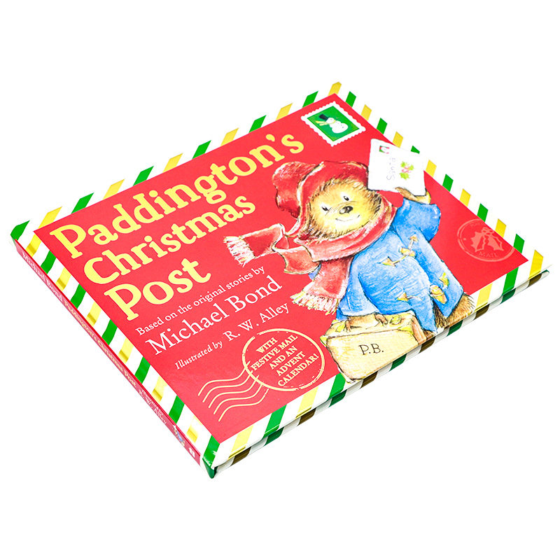 帕丁顿熊的圣诞邮件 英文原版 Paddington's Christmas Post 精装插画故事书 进口英语 Bond 关于圣诞的五封邮件 特别的圣诞节