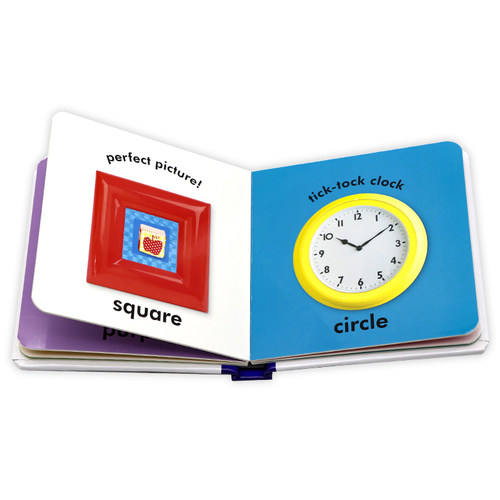 DK宝宝触摸书颜色和形状进口英文原版 Baby Touch and Feel Colours and Shapes 纸板书儿童英语启蒙认知亲子共读 - 图2