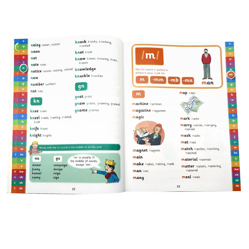 牛津自然拼读拼写词典英文原版oxford phonics spelling dictionary 教材辅导字典英语学习工具书Oxford牛津大学出版字典词典