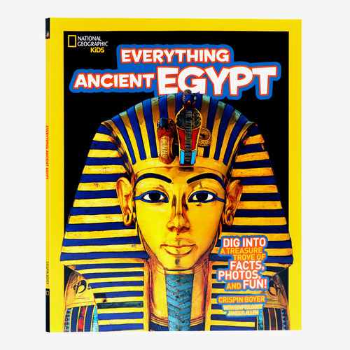 美国国家地理 古代埃及历史 英文原版 National Geographic Kids Everything Ancient Egypt 儿童历史百科普 儿童英语课外阅读平装 - 图3