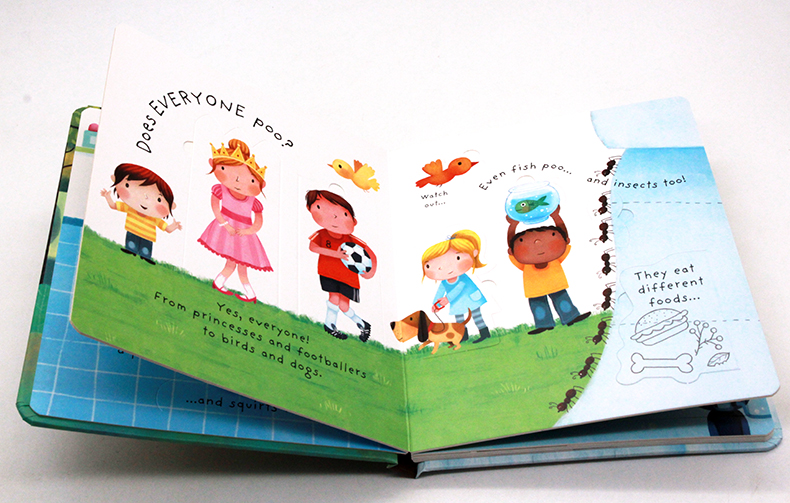 Usborne出品 便便是什么？ 进口英文原版绘本 What is Poo? 纸板翻翻书 儿童早教英语启蒙科普图画书 宝宝习惯养成 亲子读物 - 图3