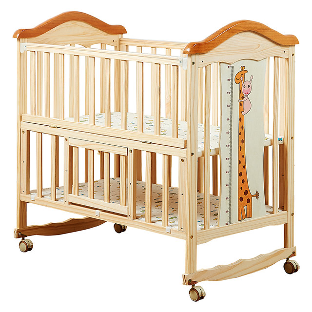 wooden cradle for newborn baby