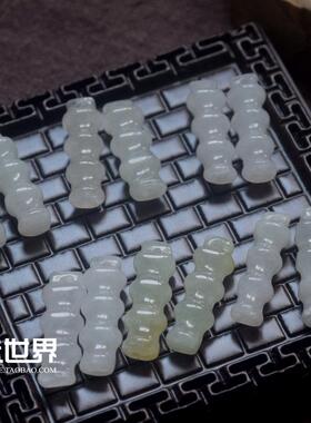 diy手工竹子节节高耳环发簪散珠