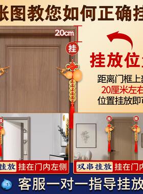 门对门五帝钱天然葫芦挂件真葫芦开口客厅大装饰品天然小葫芦摆件