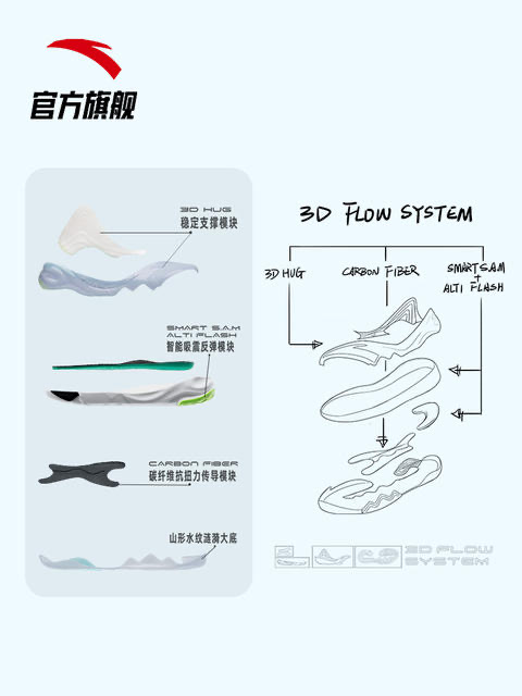 kt6安踏碳板实战篮球鞋男鞋2023夏季头缓震回弹汤普森战靴运动鞋-图0