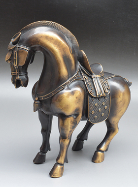 招财仿古风全铜桌面装饰开业礼品