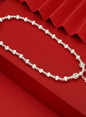 7882号足银999.9珐琅彩葫芦手串猫眼手链国风中式轻奢手链直播