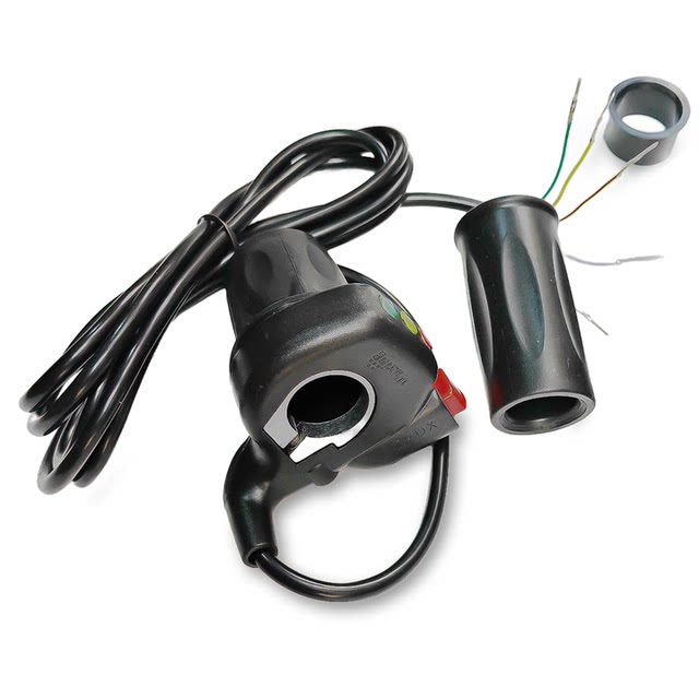 ພາຫະນະໄຟຟ້າ 24V36V48V ມືຈັບເຄິ່ງດາວຫ້າດາວ 29DX ລົດໄຟຟ້າເຄິ່ງຕັດຈັບສະຫຼັບຄວບຄຸມຄວາມໄວຈັບເລັ່ງ