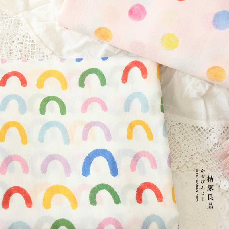 ins风凉感夏天婴儿级a类天丝布料床单旗袍童装汉服床品发圈面料