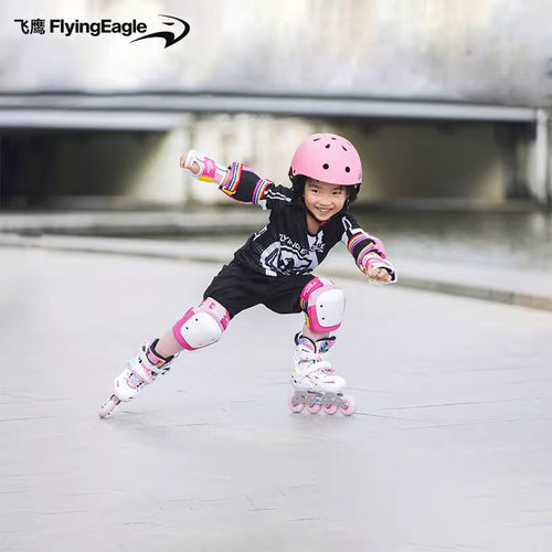 飞鹰儿童轮滑鞋纳迪亚NADIA初学花式鞋体育课报班溜冰鞋男女学生 - 图3