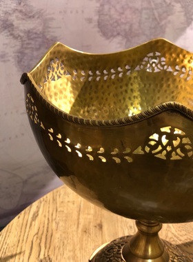 进口黄铜欧美式复古风包邮摆件