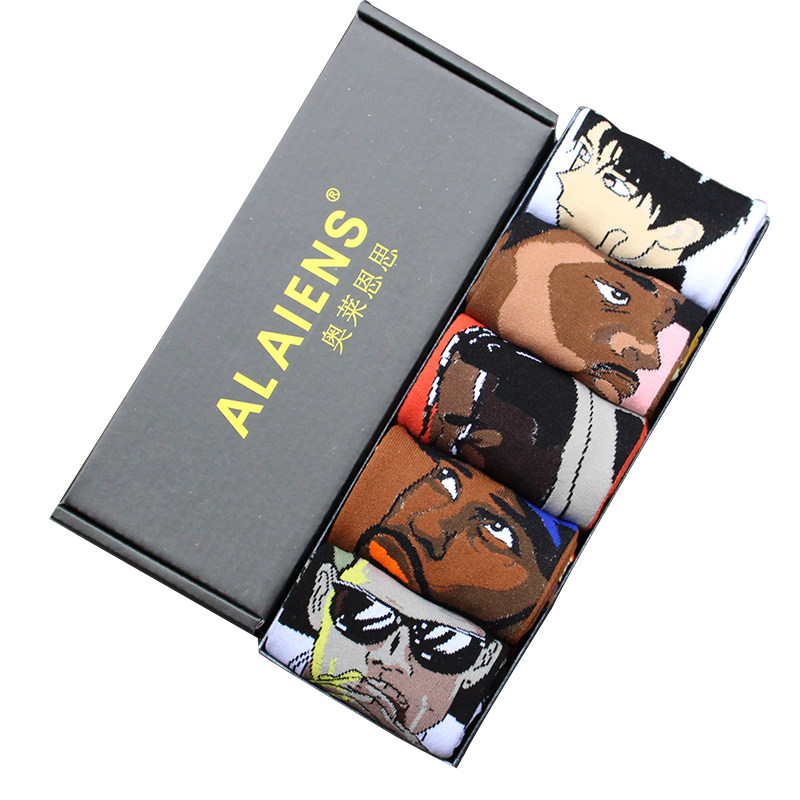 女潮长筒街头高邦纯棉ins中筒袜 奥莱恩思短袜/打底袜/丝袜/美腿袜