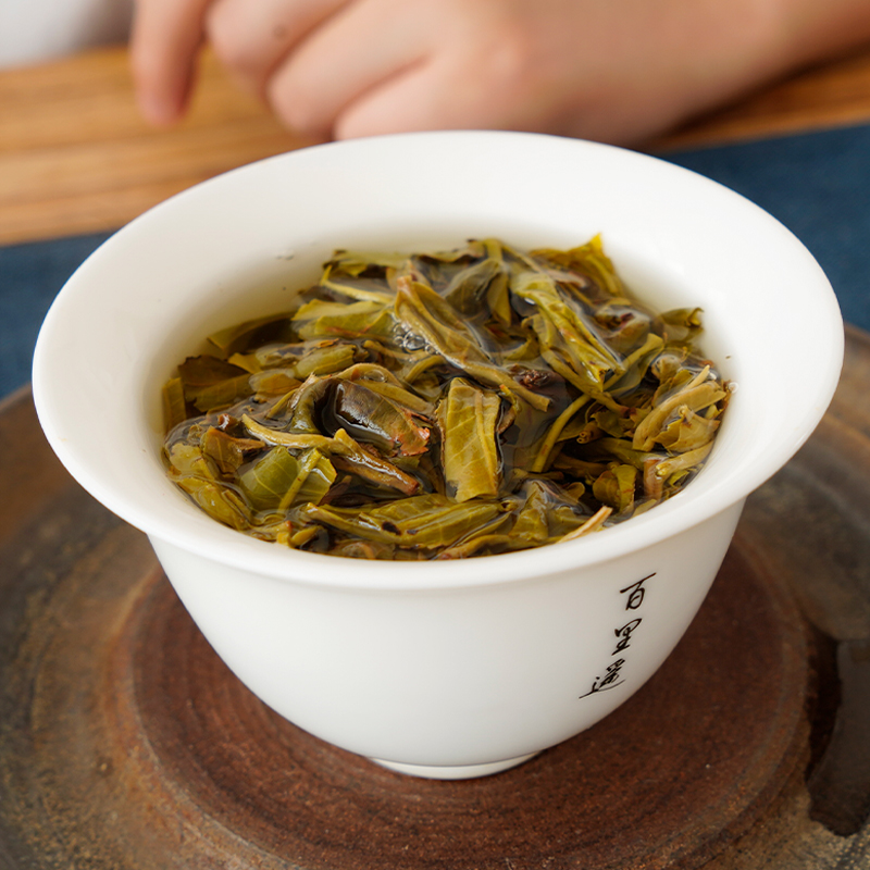 百里遥普洱茶 2021春茶勐海布朗山古树纯料生茶七子饼茶 357克/饼