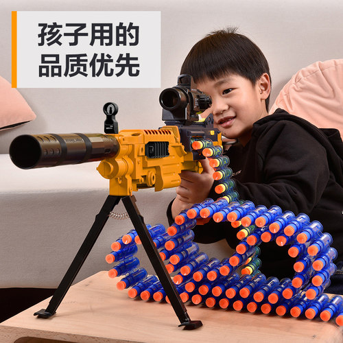 2026新款儿童玩具枪男孩加特林软弹枪m416连发男童喜欢的生日礼物 - 图3