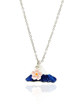 日本手工手作和风樱花礼物项链