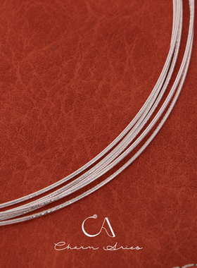 轻珠宝意大利工艺多层蛇骨项圈