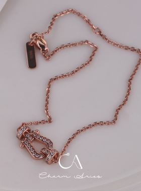 S925纯银锁骨链情侣轻奢精致项链