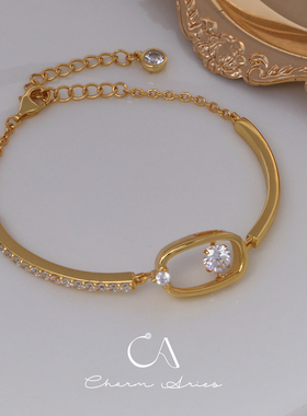 女生S925银复古精致高级手链