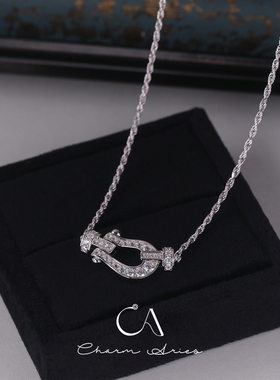 925银S925纯银情侣轻奢时尚项链