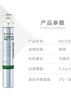 爱惠浦（Everpure）厨房餐饮用水过滤 净水器主滤芯MC²-CN