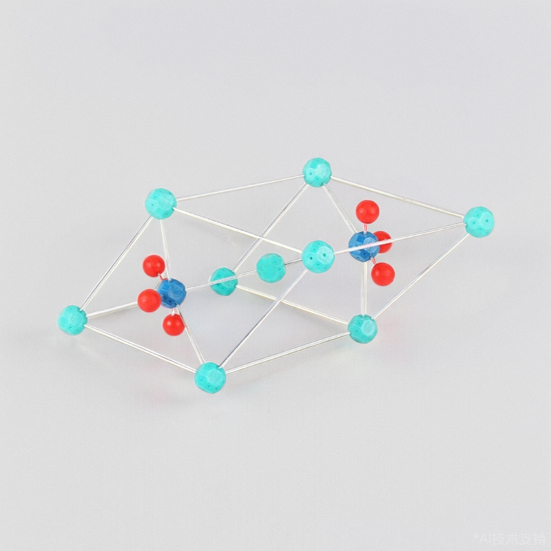 方解石碳酸钙晶胞结构模型大学高中化学晶体结构性质教具工贸展品 - 图3