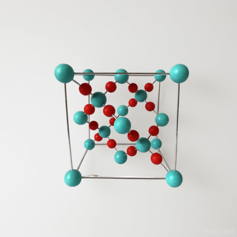 二氧化硅晶胞结构模型石英晶体结构高中化学原子晶体大型球棍教具 - 图3