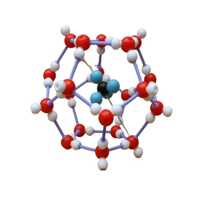 可燃冰晶胞结构模型可拆卸气冰固体瓦斯晶体球棍高中化学分子教具-图3