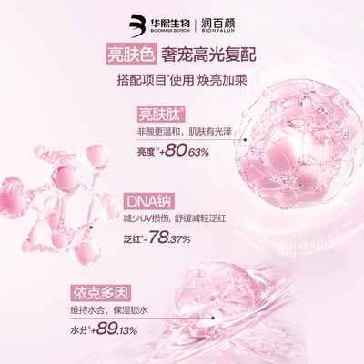 【种地吧同款】润百颜抛光焕肤套组ECM抛光次抛精华祛痘华熙生物