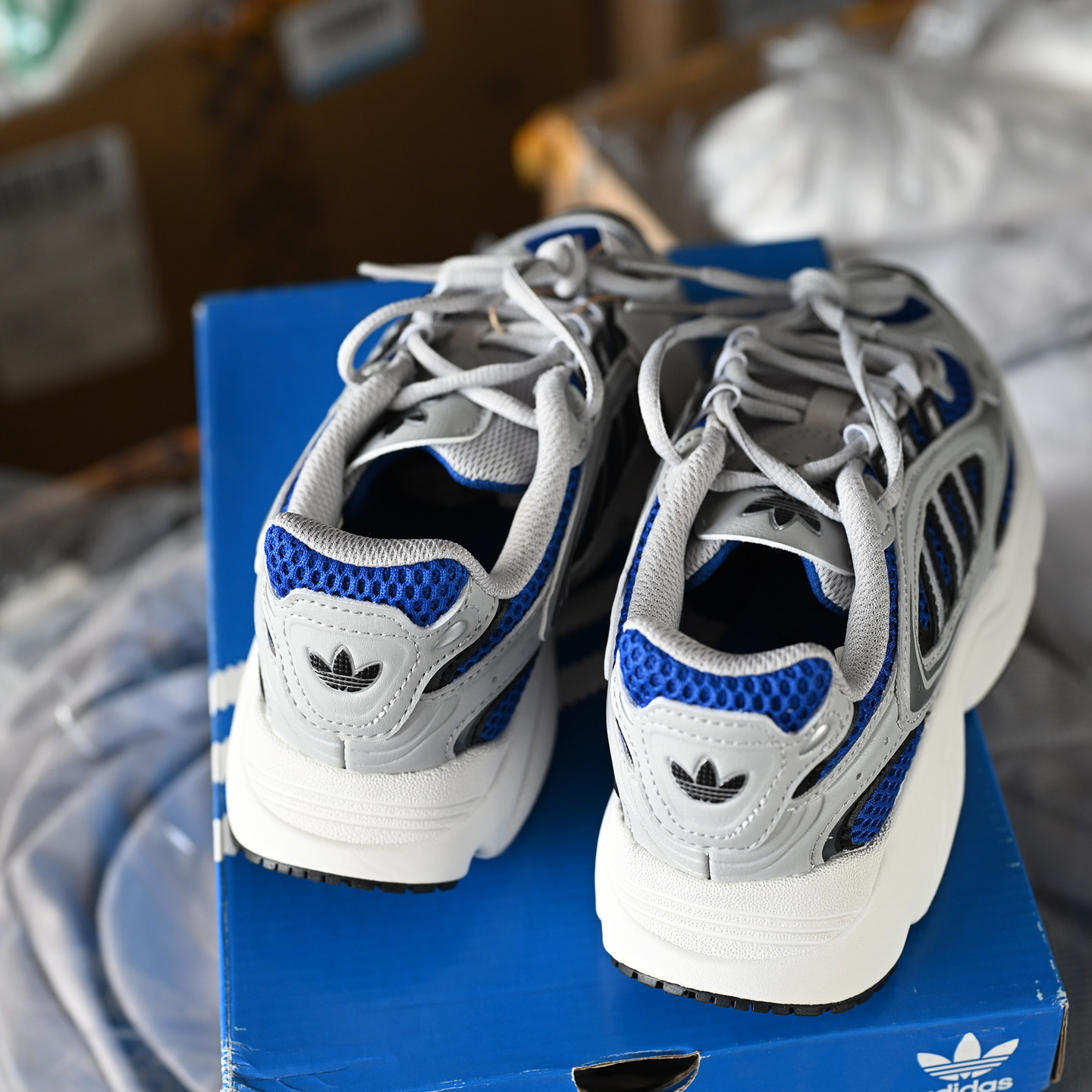 Adidas阿迪达斯三叶草Ozmillen男女同款复古缓震运动休闲鞋IF3446,淘宝优惠券,粉丝福利购,淘宝优惠卷