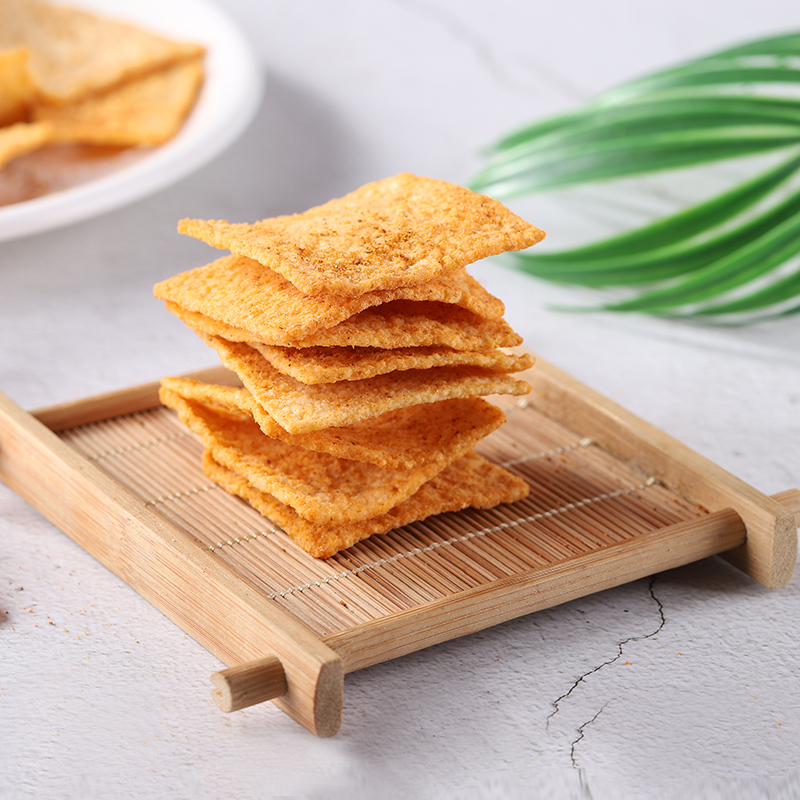 卧龙食品旗舰店卧龙锅巴麻辣手工休闲零食锅巴400g大包办公室休闲食品好吃的零食0