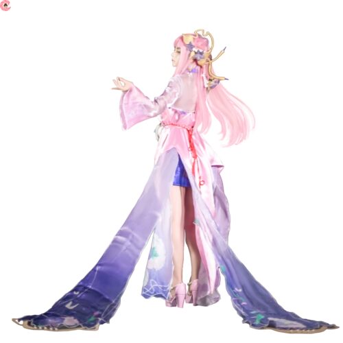 王者荣耀cos服王昭君乞巧织情cosplay动漫服装假发全套女古风汉服 - 图3