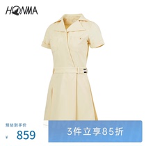 HONMA Liondress golf Leisure sport Business commuter sports skirt Collar Short Sleeve Dress