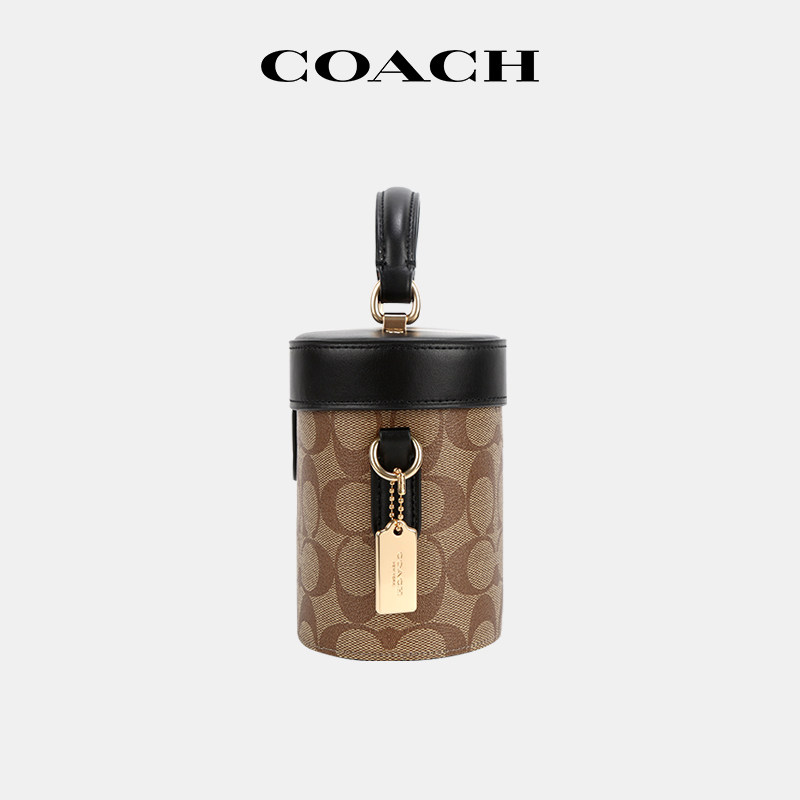 coach /蔻驰女士新款pvc配手提包 云奢汇女士包袋