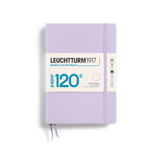 LEUCHTTURM1917德国灯塔笔记本子120g加厚无酸纸a5记事本简约学生商务皮面本硬皮办公笔记本【可定制印名字】 - 图2