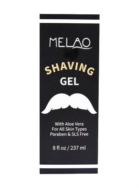 MELAO SHAVING GEL Soften beard Clean moisturize 237ML